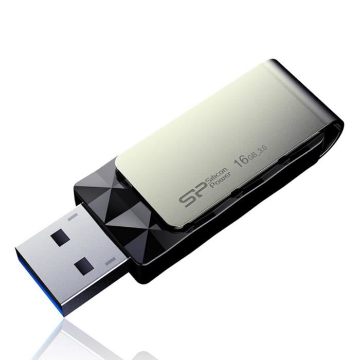 Cle Usb Silicon Power B30 32 Go Usb 30 Gris