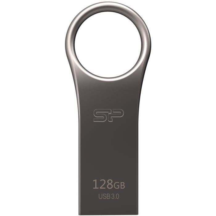 Silicon Power Cle Usb 3.1 J80 - 128 Gb - Argent