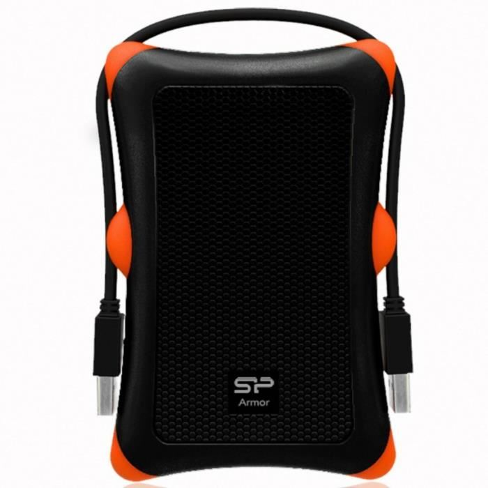 Disque Dur Externe Usb 3.0 A30 - 2 To - Noir - Silicon Power