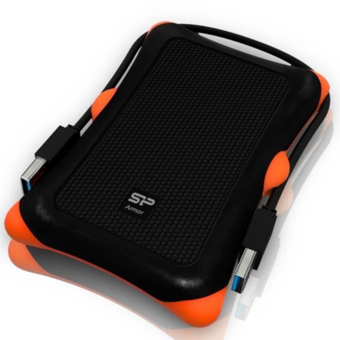 Disque Dur Externe Usb 3.0 A30 - 2 To - Noir - Silicon Power