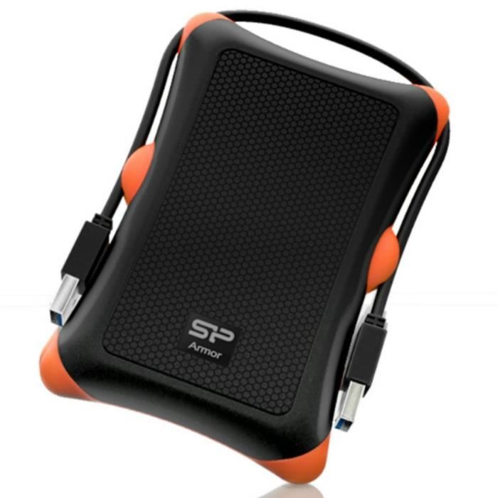 Disque Dur Externe Usb 3.0 A30 - 2 To - Noir - Silicon Power