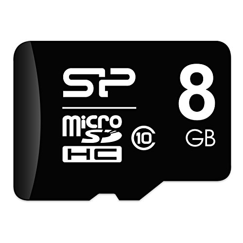 SILICON POWER Carte memoire microSD SDHC Class 10 8 Go