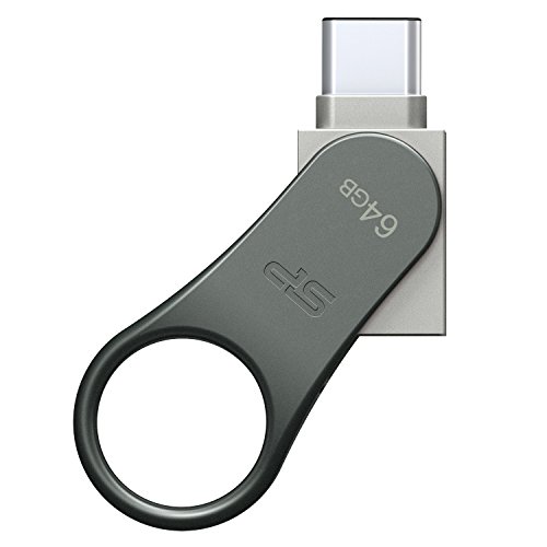 SILICON POWER Cle USB 30 C80 64 GB Argent