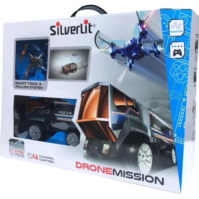 Silverlit - 84772 - Drone Et Camion 2 En...