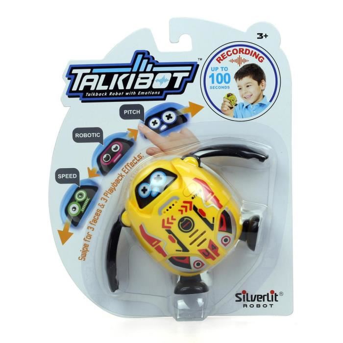 Silverlit - Talkibot - Robot Interactif - Jaune
