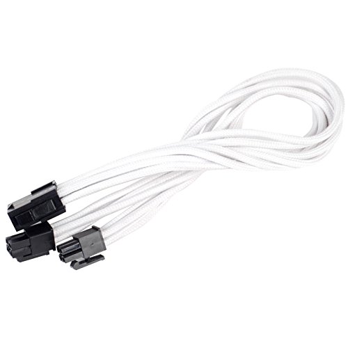 Silverstone Sst-pp07-eps8w - 30cm Eps 8pin Vers Eps/atx 4+4pin Cable D'extens...