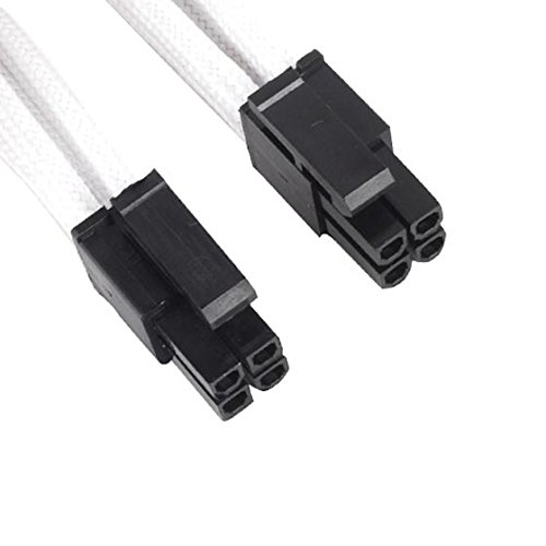 Silverstone Sst-pp07-eps8w - 30cm Eps 8pin Vers Eps/atx 4+4pin Cable D'extens...