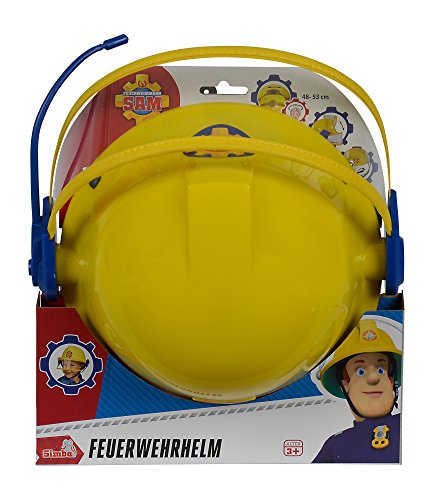 Accessoire - Simba Toys - Pompier Sam - Casque De Pompier - Jaune - Rouge - Pour Garcon De 3 Ans Et Plus