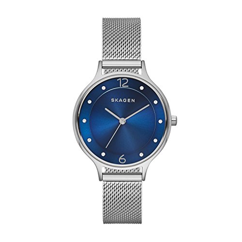 Montre Femme Skagen En Acier Gris Etanche Femme