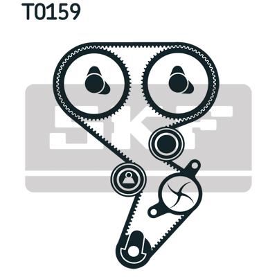 Skf Vkma 06020 Kit De Distribution