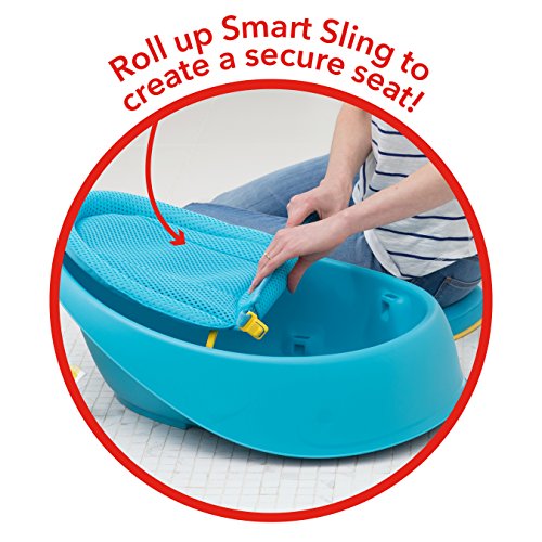 Baignoire Evolutive Skip Hop Moby - Bleu - Pour Enfant Des La Naissance - 3 Positions