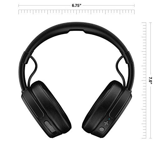 Casque Bluetooth - Skull Candy - Crusher Bt - Noir - Basses Haptiques Stereo - 4 Heures Autonomie