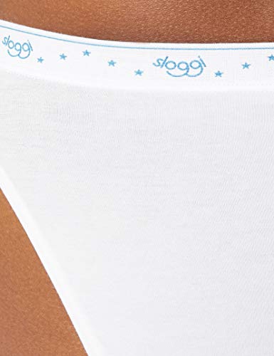 Sloggi Basic+ Tai 3p, Culotte Femme, Bla...