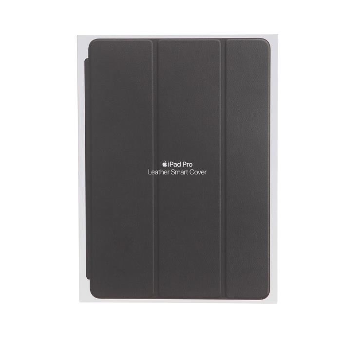 Etui Support Apple Leather Smart Cover Ipad Pro 10.5'' Noir