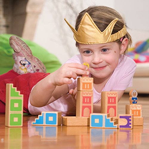 Jeu De Construction Camelot Jr New - Smart Games - Pour Enfants A Partir De 4 Ans - 1 Joueur Ou Plus