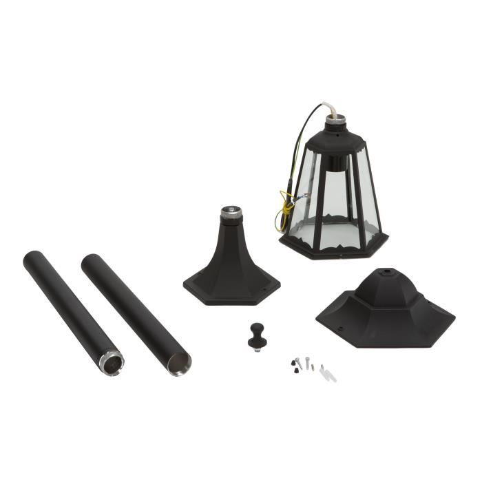 Smartwares Lampe D'eclairage De Jardin 60 W Noir 125 Cm Clas5000.037