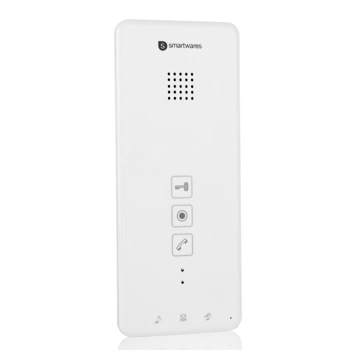 Smartwares Interphone Audio 2 Fils Pour 2 Appartements Dic-21122