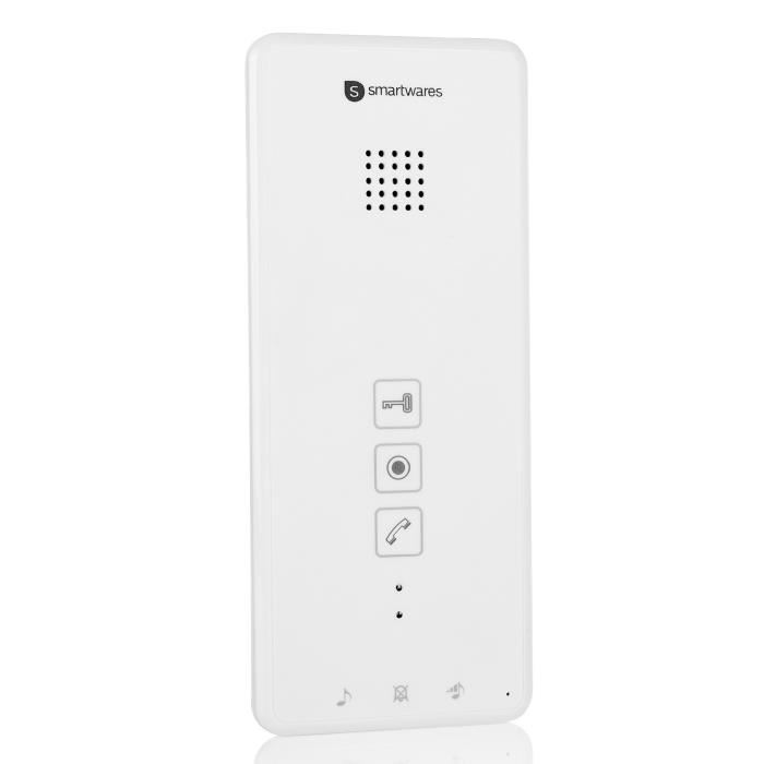 Smartwares Interphone Audio 2 Fils Pour 3 Appartements Dic 21132