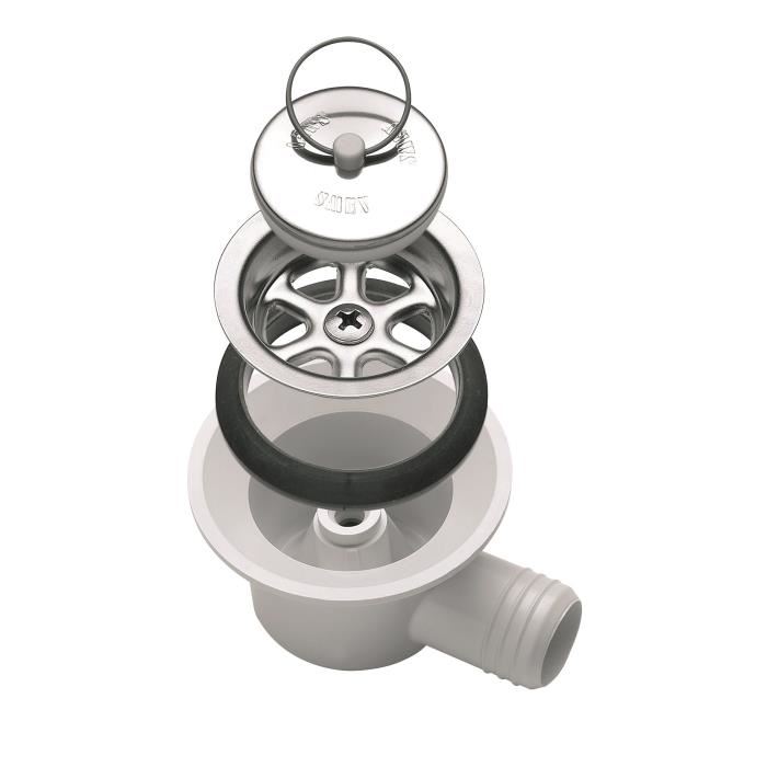 SMEV Bonde a Siphon Sortie Coudee Tuyau 25 mm