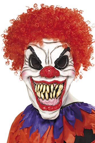 Masque clown terrifiant adulte Halloween Taille Unique