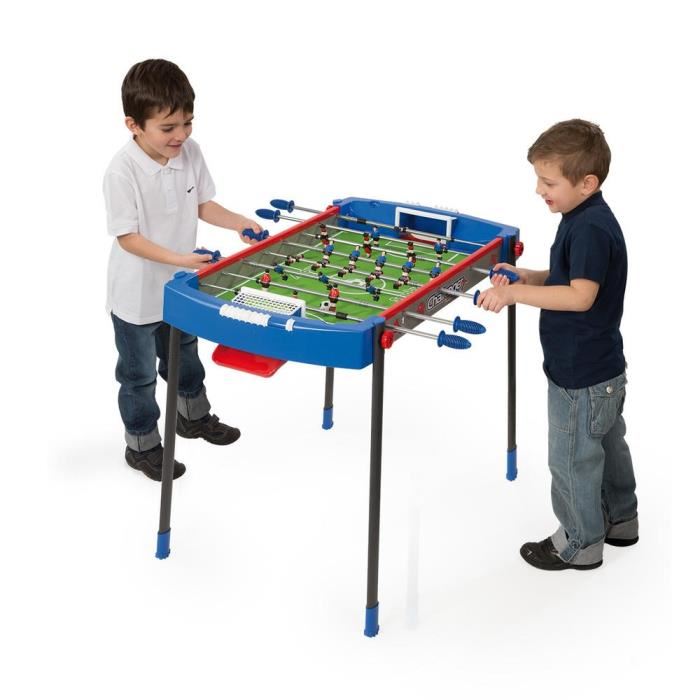 Baby Foot Smoby Challenger Pieds Antiderapants Compteurs Points 2 Balles Incluses