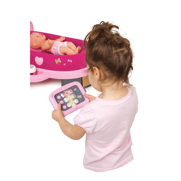 Smoby 220317 - Baby Nurse - Nursery Electronique - + 1 Poupon Et 24 Accessoires