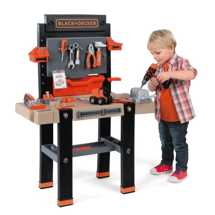 Smoby - Black+decker - Etabli Bricolo Ul...