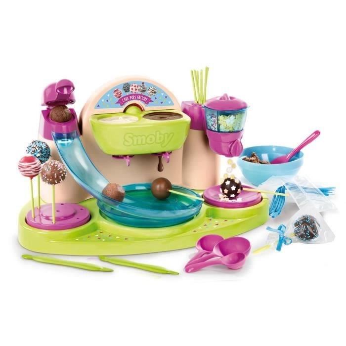 Fabrique A Sucettes - Smoby - Cake Pop Factory - Livre De Recettes Inclus - Accessoires De Cuisine - Mixte