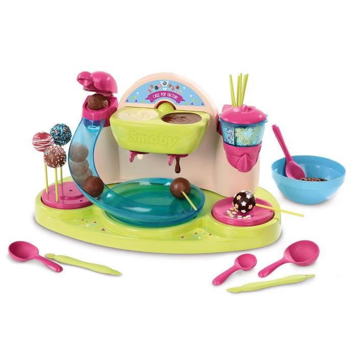 Fabrique A Sucettes - Smoby - Cake Pop Factory - Livre De Recettes Inclus - Accessoires De Cuisine - Mixte
