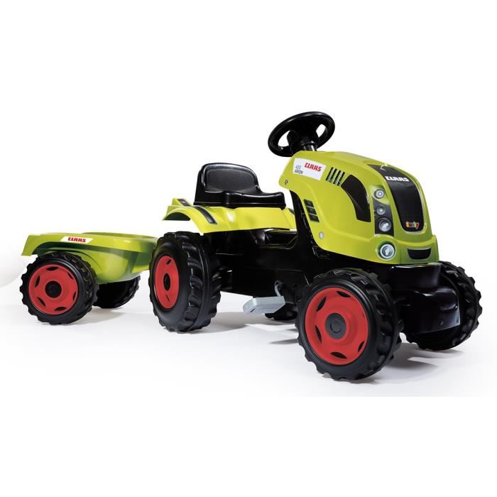 Smoby - Claas Tracteur Farmer Xl + Remor...