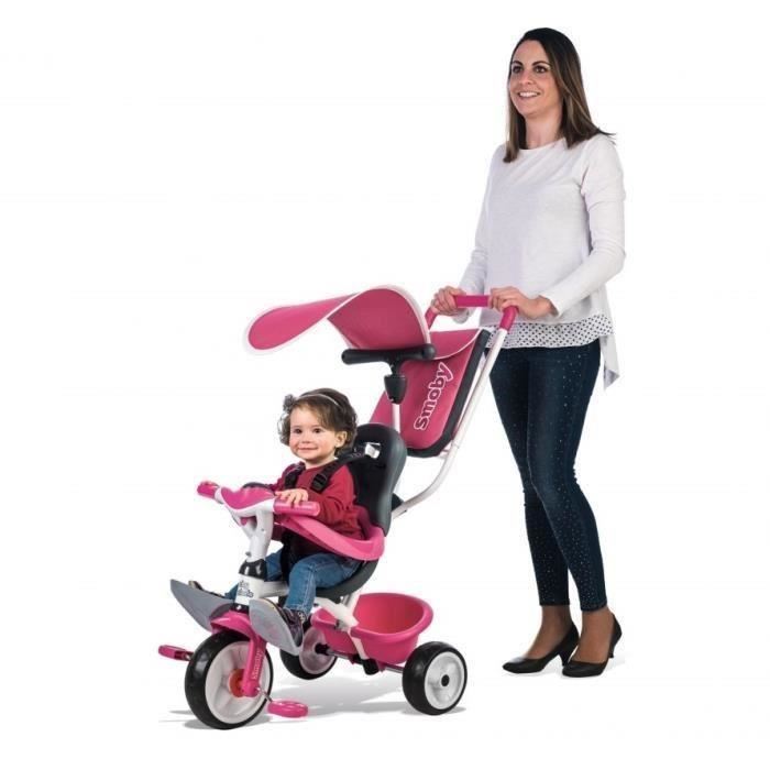 Smoby - Tricycle Baby Balade - Rose