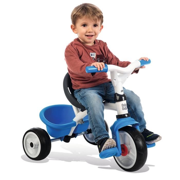 Smoby - Tricycle Baby Balade - Bleu