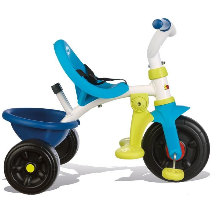 Smoby - Tricycle Be Fun Bleu - Velo Enf ...