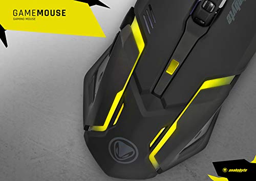 Snakebyte Led Back Light Wired Mouse For...