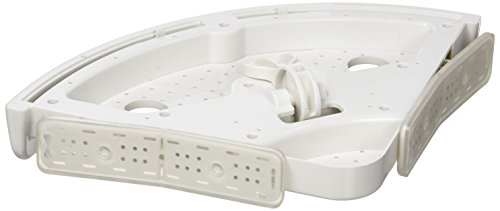 Etagere De Bain / Douche Dangle Bouton Poussoir Blanche Snap Up Shelf