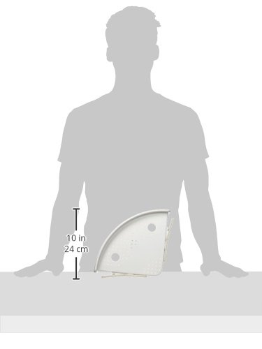 Etagere De Bain / Douche Dangle Bouton Poussoir Blanche Snap Up Shelf