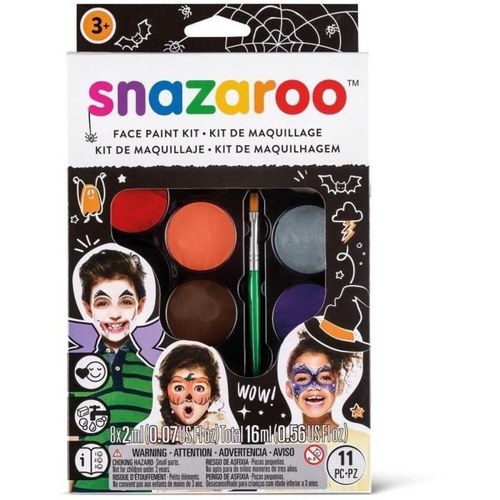 Snazaroo Palette De Maquillage Pour Visa...