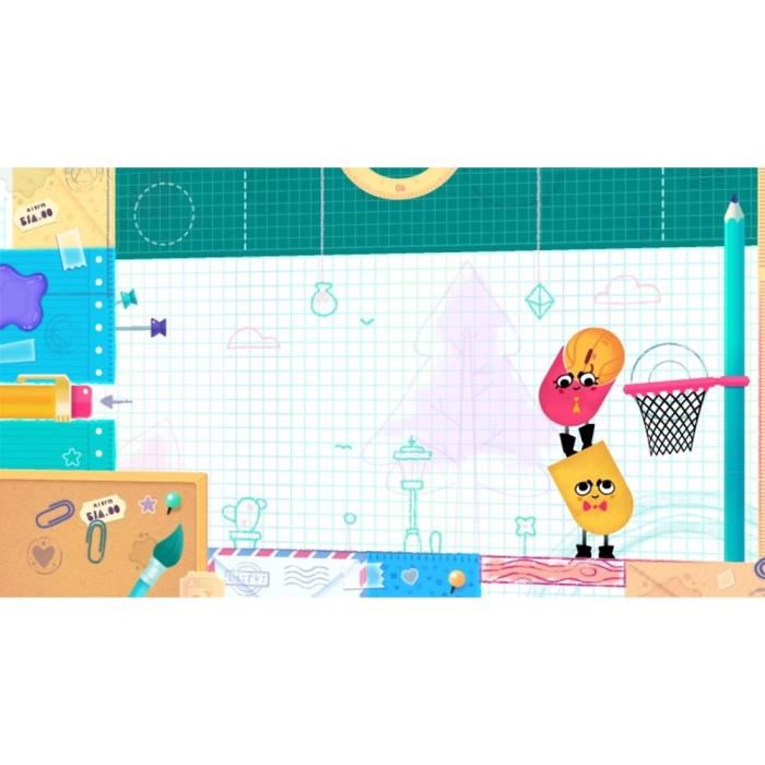 Snipperclips Plus Les Deux Font La Paire A¢ Jeu Nintendo Switch