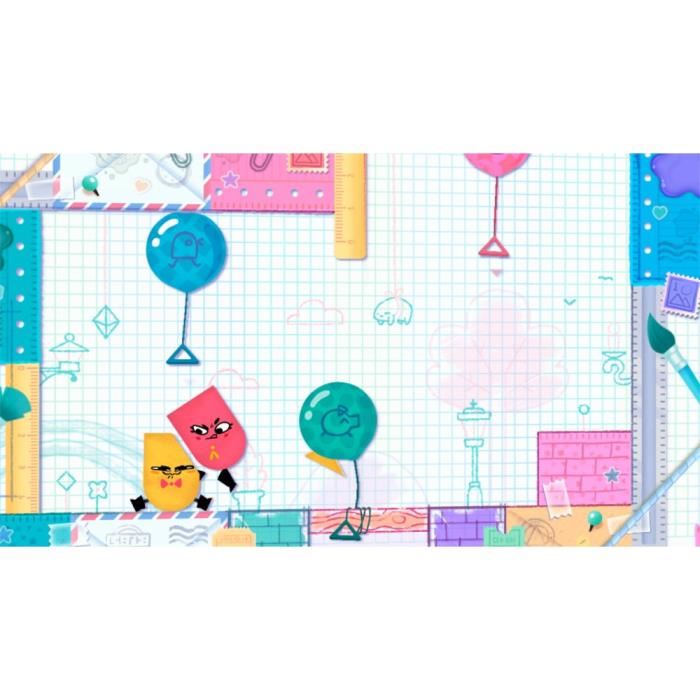Snipperclips Plus Les Deux Font La Paire A¢ Jeu Nintendo Switch
