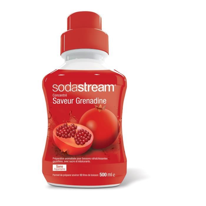 SODASTREAM Concentre Saveur grenadine 500 ml