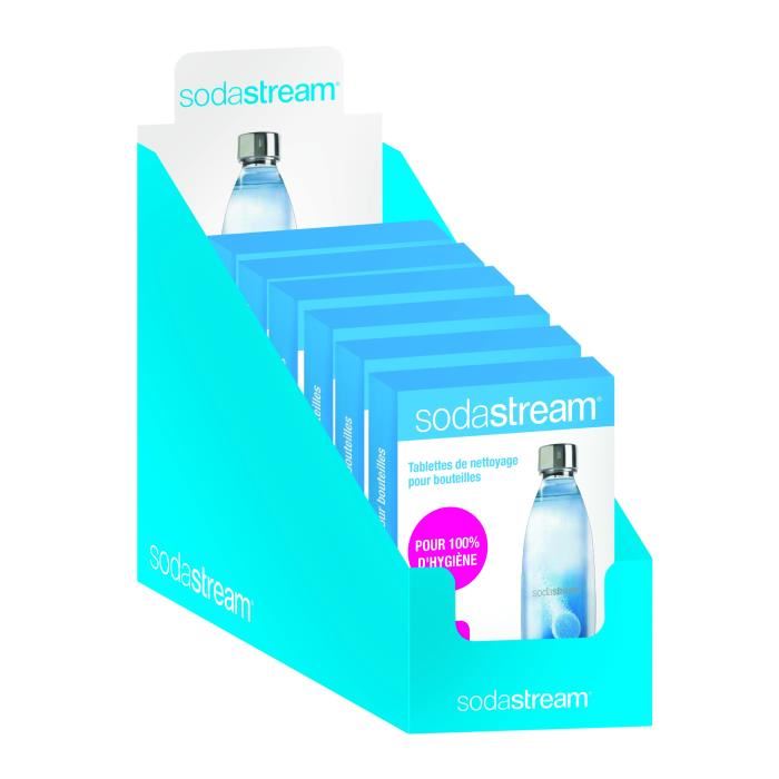 Tablettes De Nettoyage Sodastream Nettoie Et Assainit Vos Bouteilles De Gazeification X10