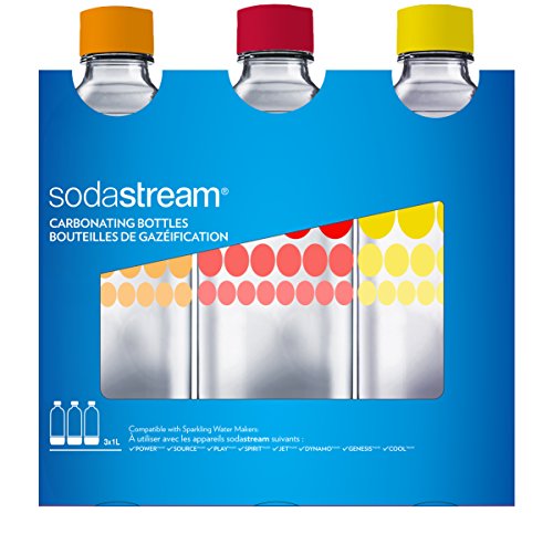 Sodastream Pack De 3 Bouteilles De Gazeification Bulles