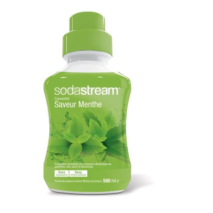 Sodastream Concentre 500 Ml Saveur Menthe
