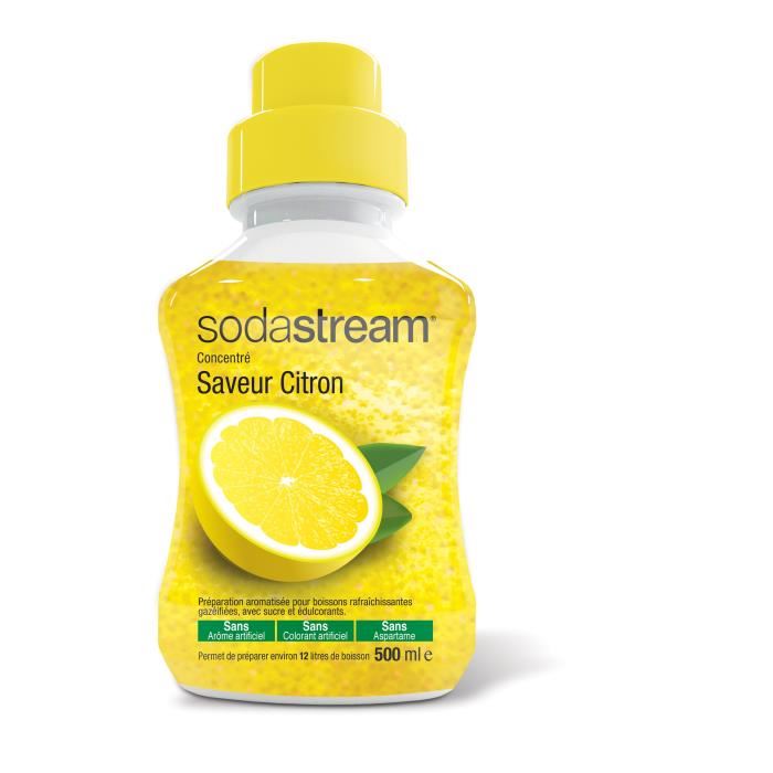 SODASTREAM Concentre Saveur citron original 500 ml