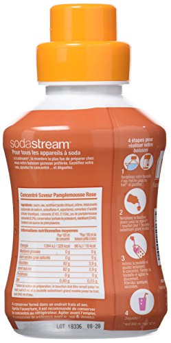 Sodastream Concentre 500 Ml - Saveur Pamplemousse Rose