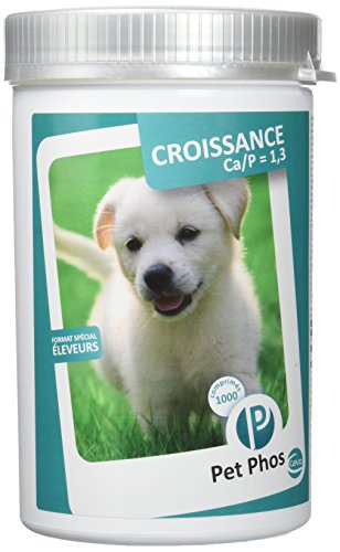 Complement Alimentaire Croissance Chiot Lactation Chienne Pet Phos Cap13 1000 Comprimes