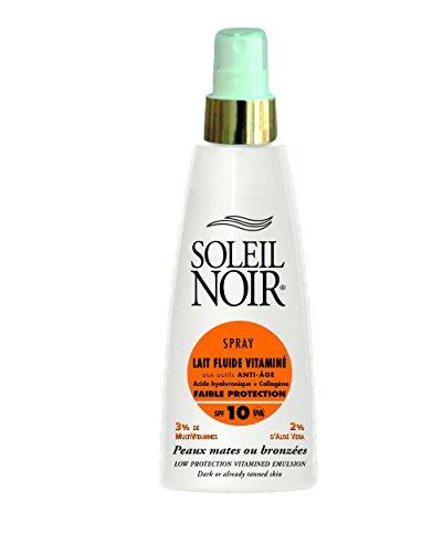 Soleil Noir Lait Fluide Vitamine SPF10 Spray 150ml