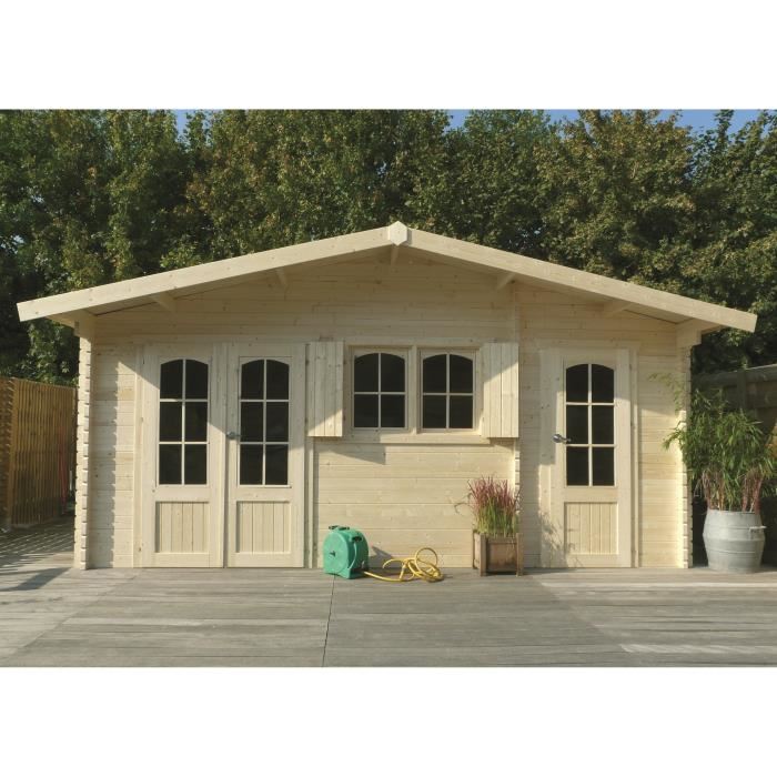 Abri de jardin ROSTOCK 5680 x 3880 - SOLID