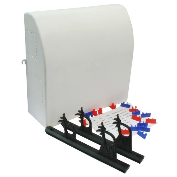 SOMATHERM Kit Collecteur Sanitaire Complet - 8 clips bleus et rouges