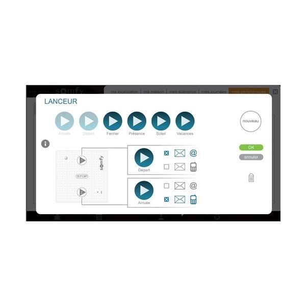 Somfy 2401221 - Lanceur De Scenarios Po ...